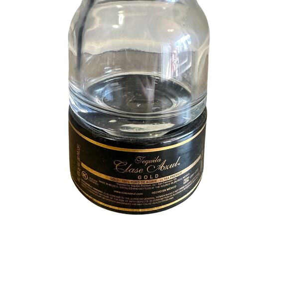 Clase Azul Gold Ultra Premium Tequila Empty Bottle 750ml Hand Made - Picture 4 of 8